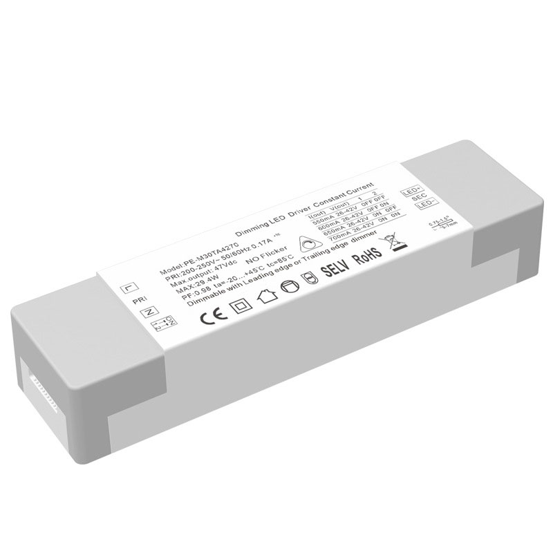 30 W Konstantstrom-Triac-dimmbarer LED-Treiber