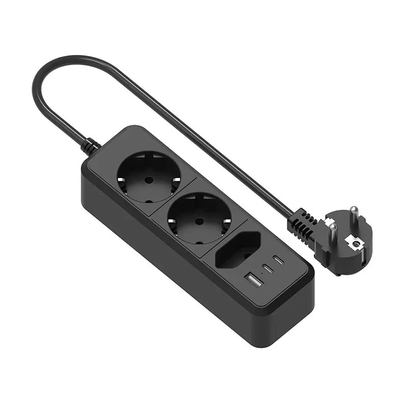 2 Outlets EU -Stromstreifen