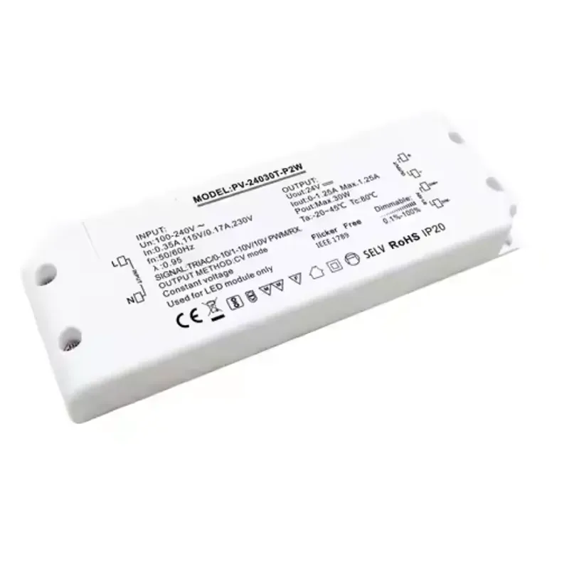 Warum ist der 30-W-Konstantspannungs-Triac-Dimm-LED-Treiber die optimale Wahl für moderne Beleuchtungslösungen?