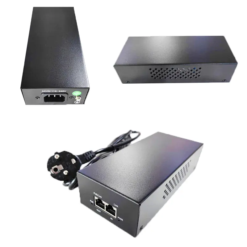 48V 90W PoE-Injektor-PoE-Adapter
