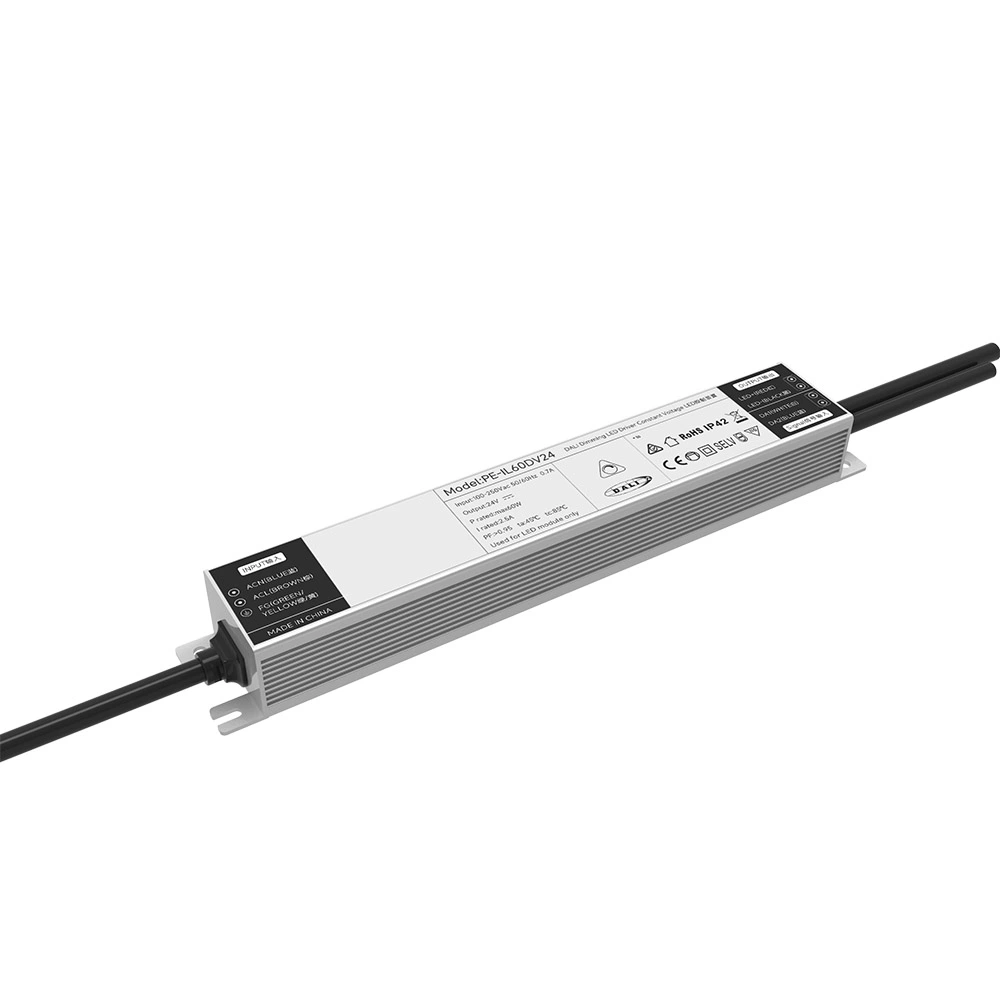 60 W Konstantspannung 0/1–10 V dimmbarer LED-Treiber