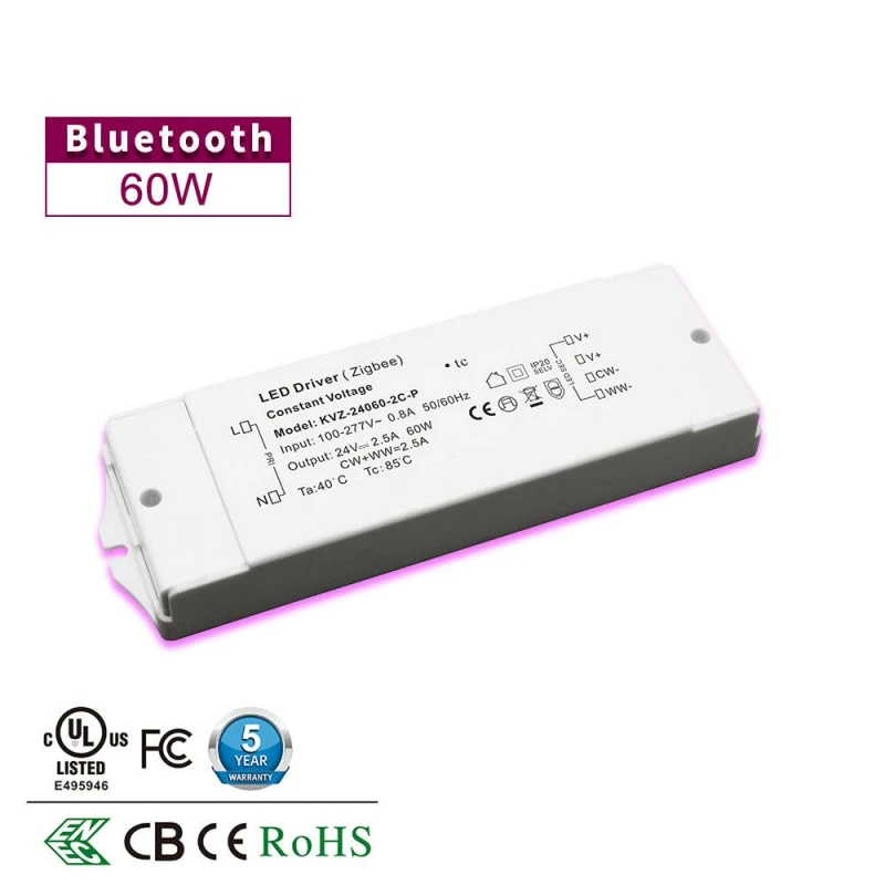 60 W Zigbee kabelloser dimmbarer LED-Treiber
