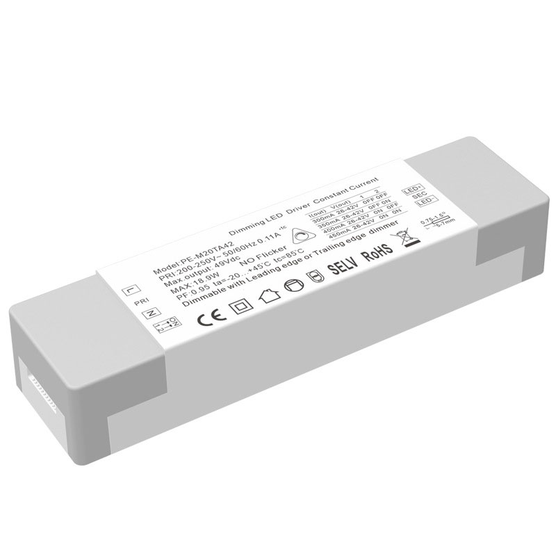 20 W Konstantstrom-Triac-dimmbarer LED-Treiber