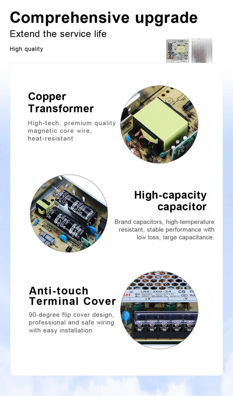 100W Aluminum switching power supply